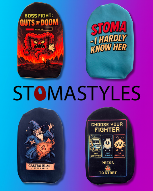 Gaming & Pop Culture Stoma Bag Covers for Ostomates with a Sense of Humour