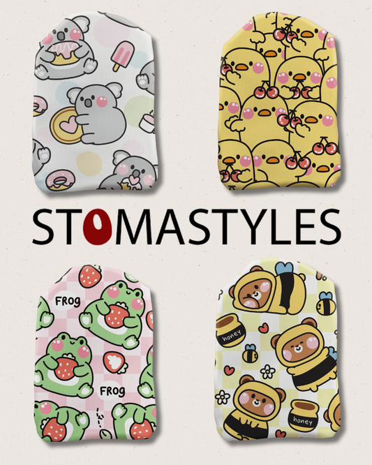 Sweet & Silly – Quirky Animal Stoma Bag Covers for a Touch of Joy