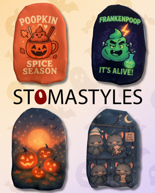 Pumpkin & Seasonal Halloween Stoma Bag Covers