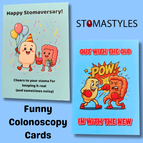 Funny Stoma Cards – Celebrate Stomaversaries & Ostomy Life with Humour