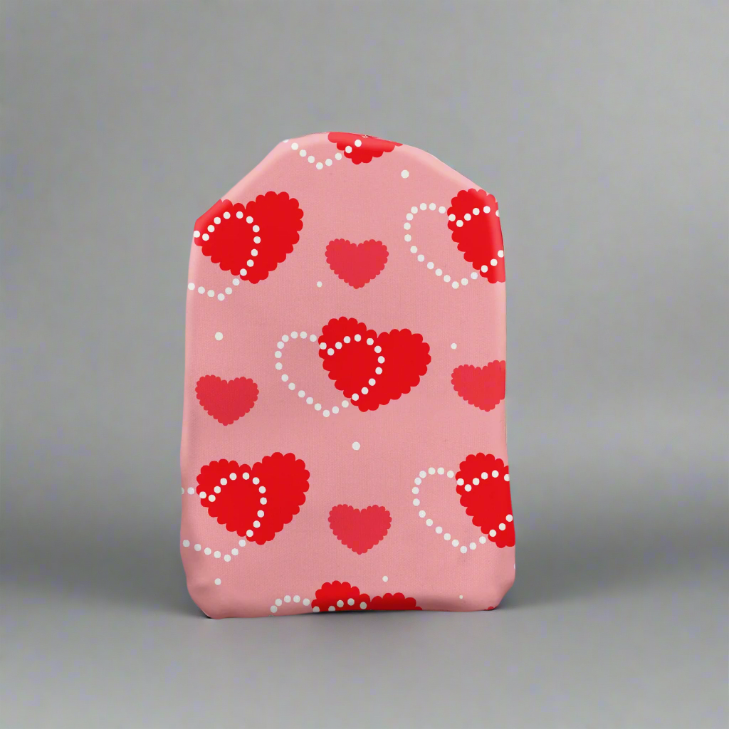 Hearts Variety Stoma Bag Cover