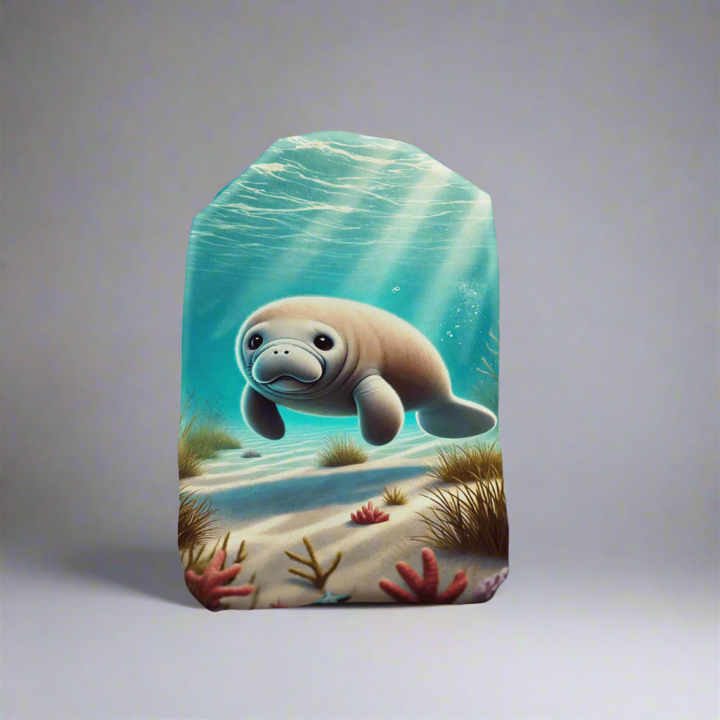 Moody Manatee Stoma Bag Cover