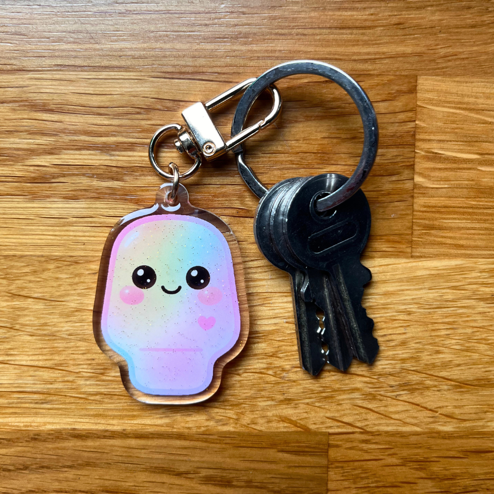 Sprinkles – The Joyful One | Stoma Buddy Keyring
