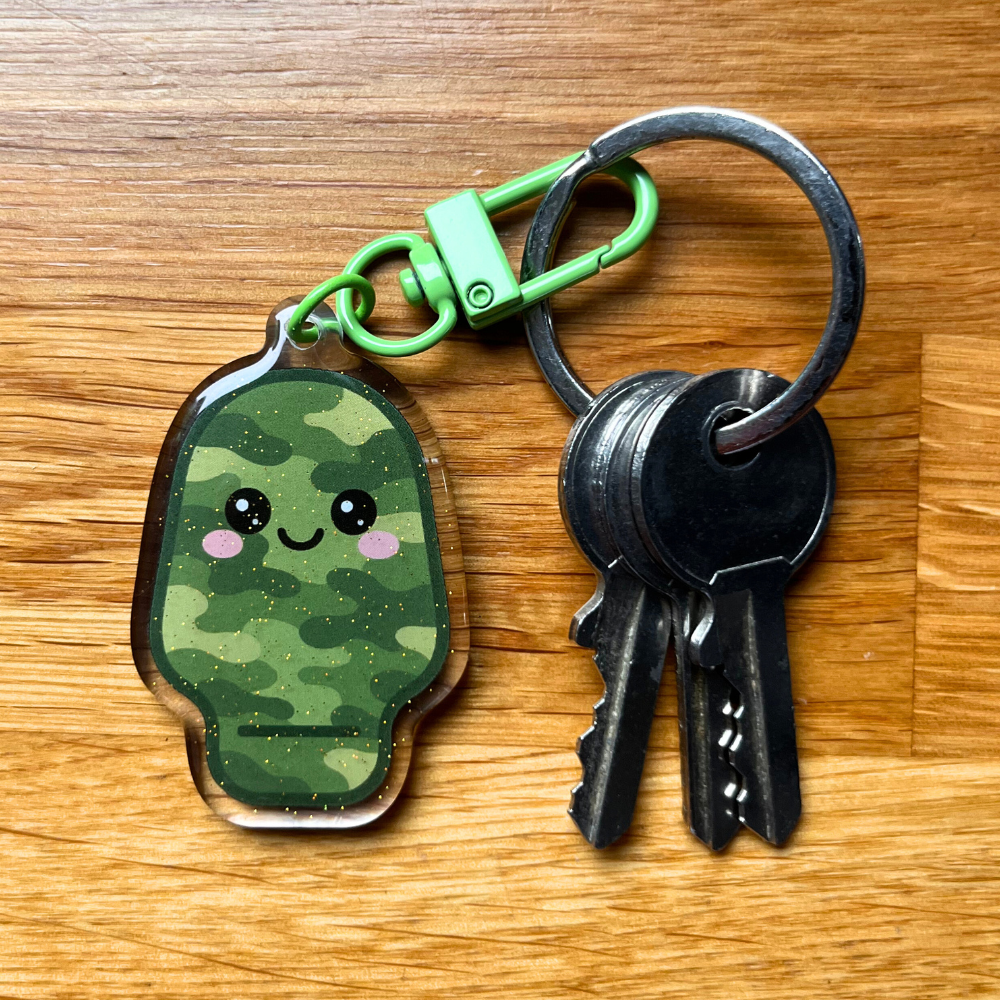 Patch – The Brave One | Stoma Buddy Keyring