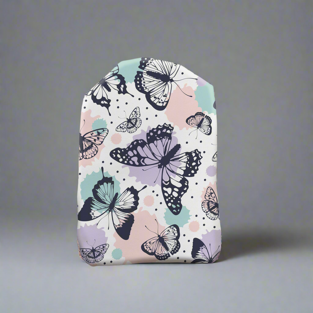 Watercolour Butterflies Stoma Bag Cover