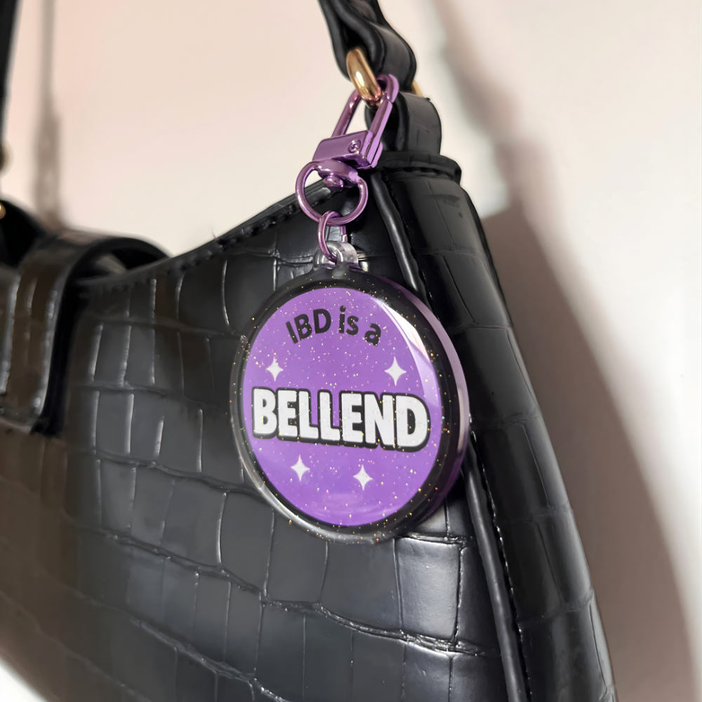 IBD Is a B*llend Funny Keyring