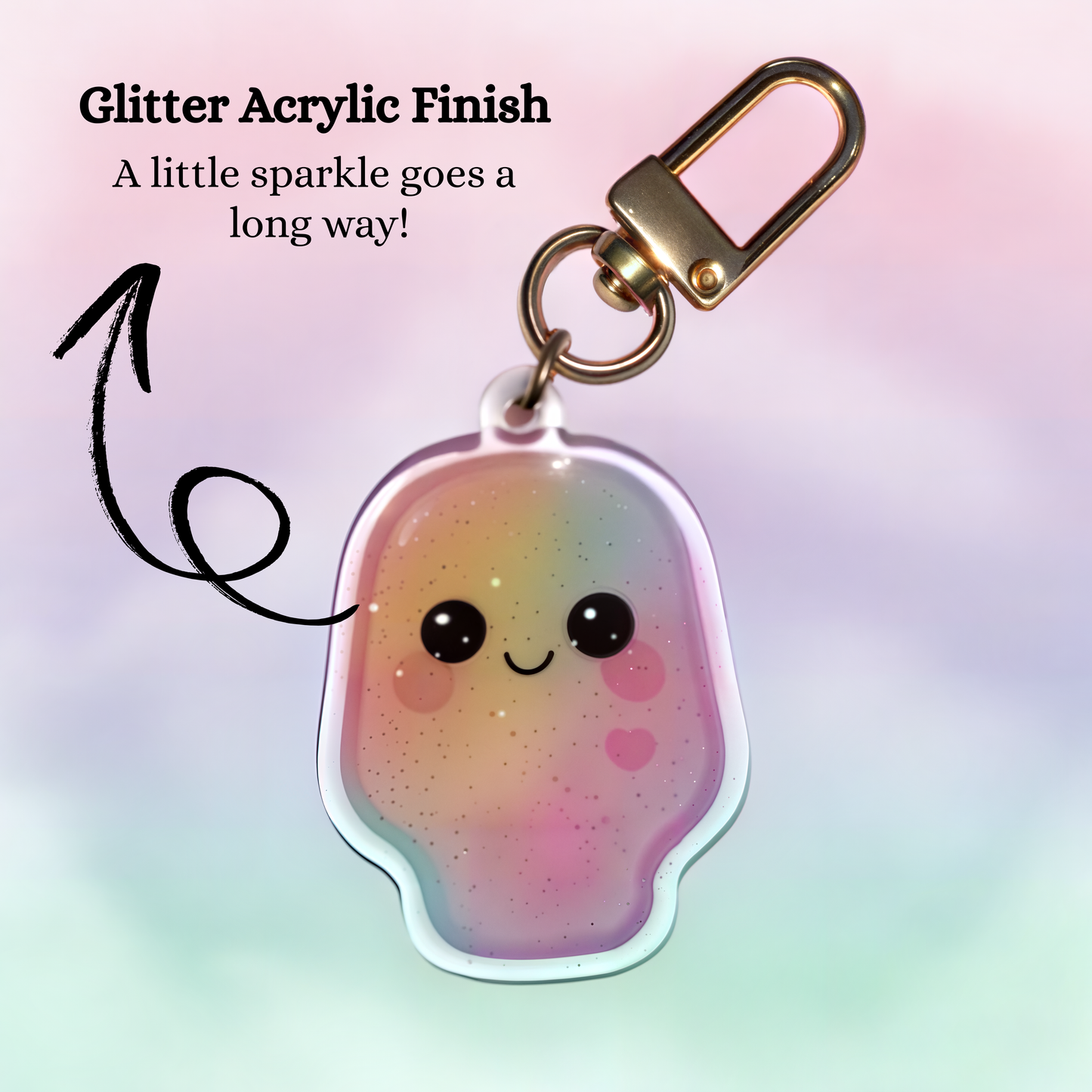 Sprinkles – The Joyful One | Stoma Buddy Keyring