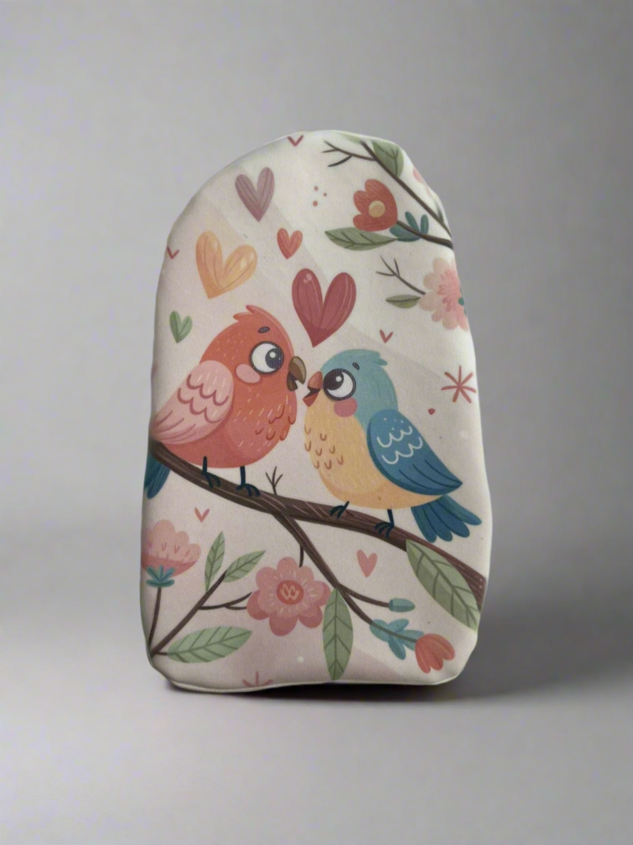 Love Birds Stoma Bag Cover