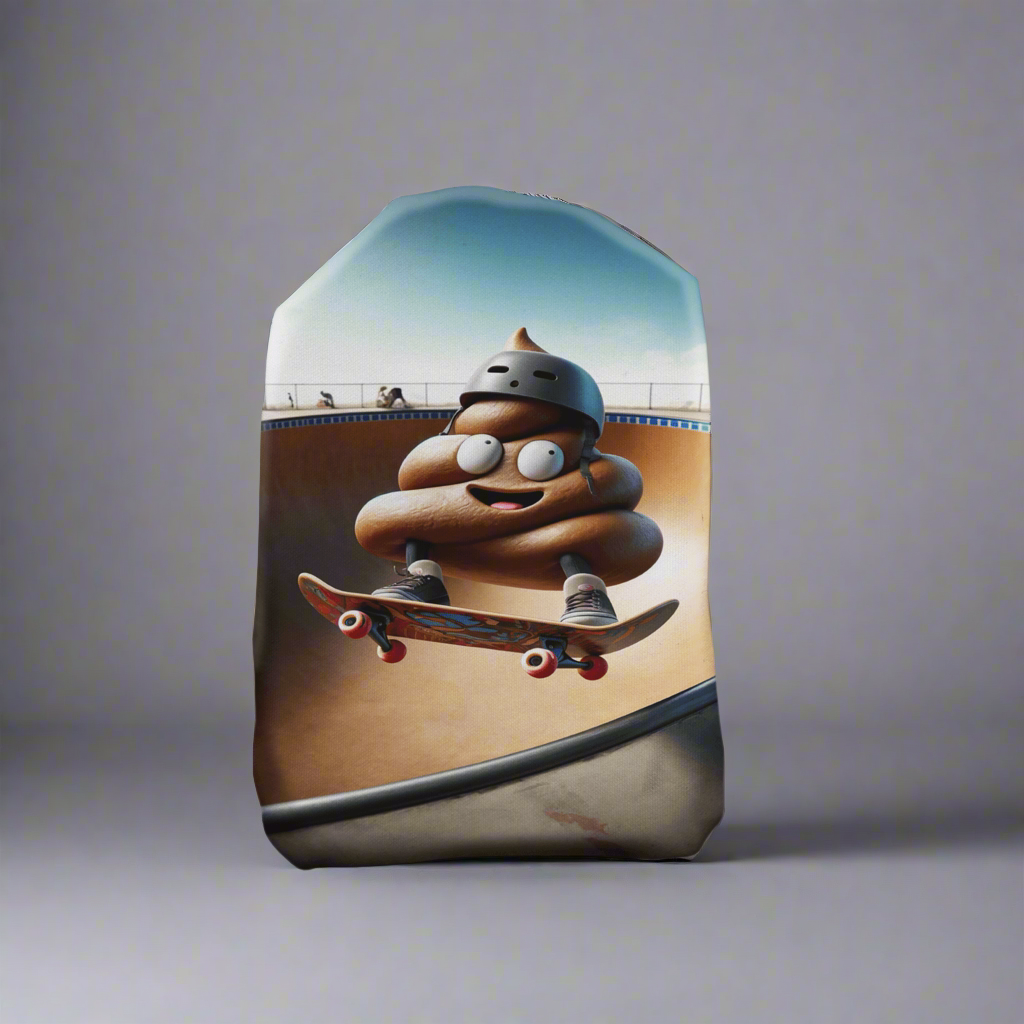 Skating Poop Stoma Bag Cover