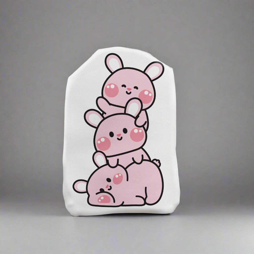 Cute Bunny Friends Stoma Bag Cover