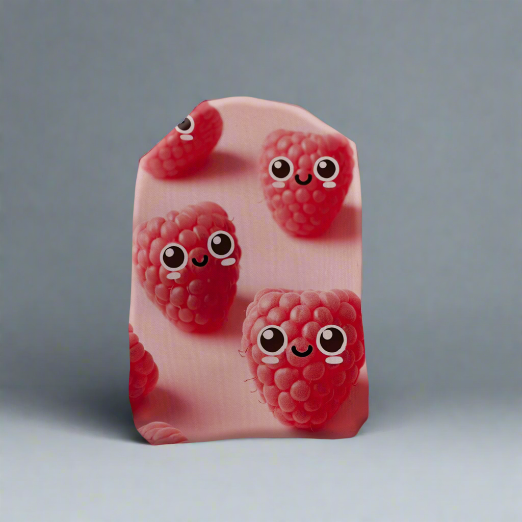 Raspberry Buddies Stoma Bag Cover
