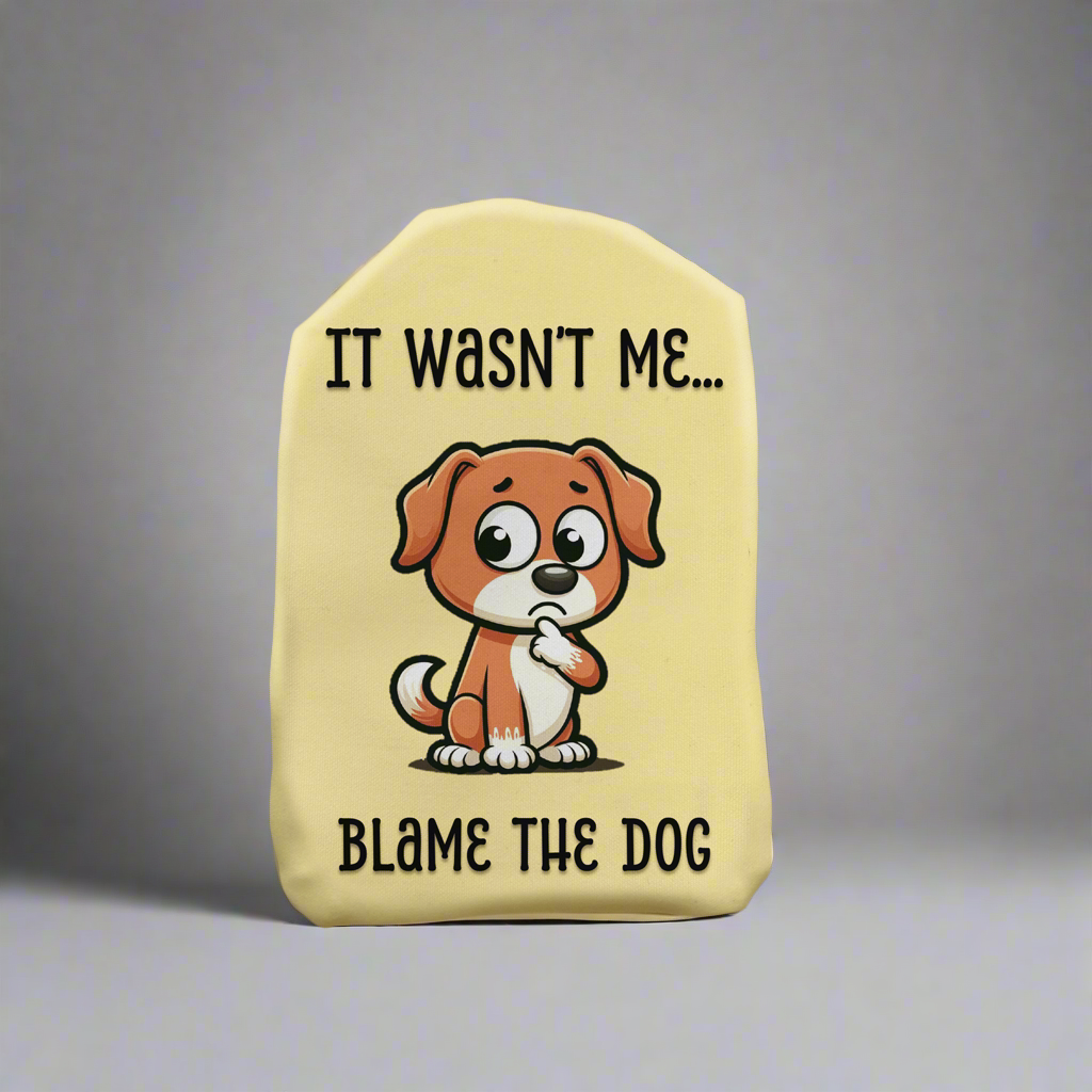Blame The Dog Stoma Bag Cover