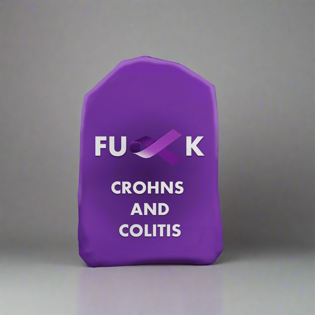 F*ck Crohns & Colitis Stoma Bag Cover