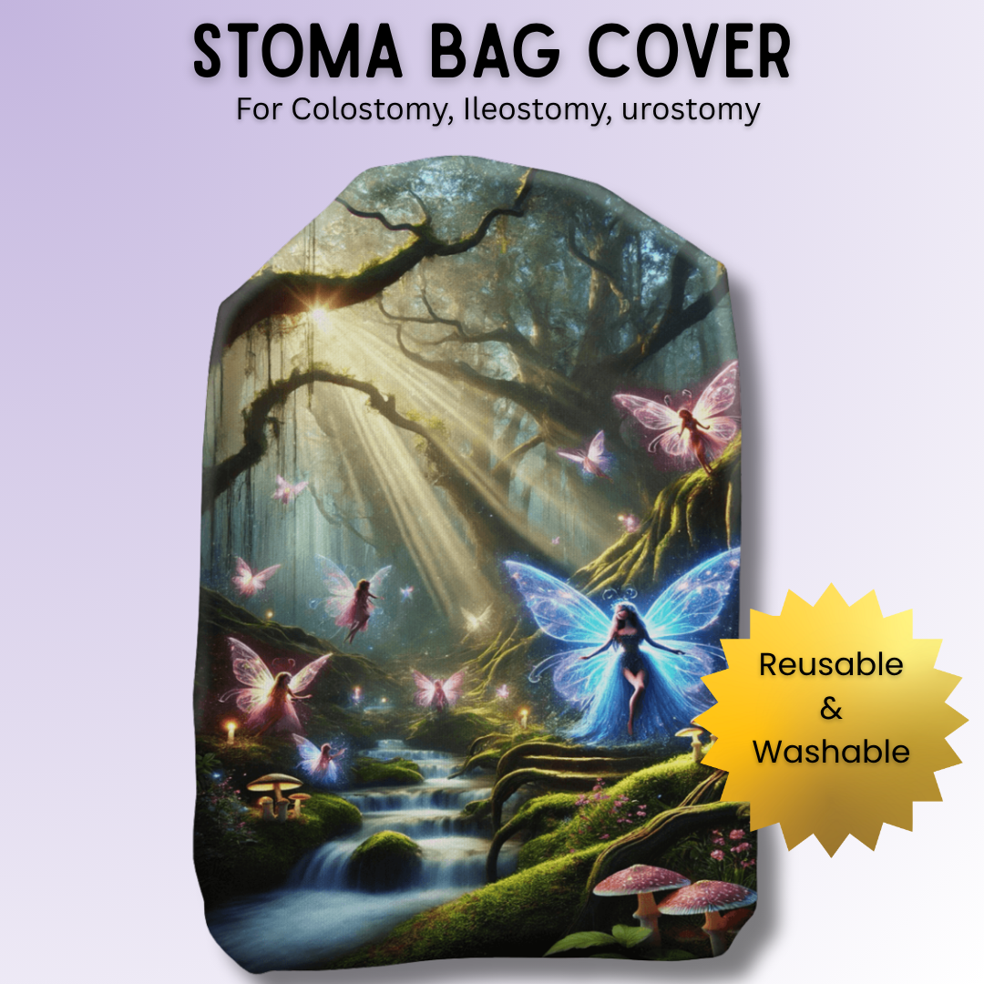 Enchanted Forest Stoma Bag Cover