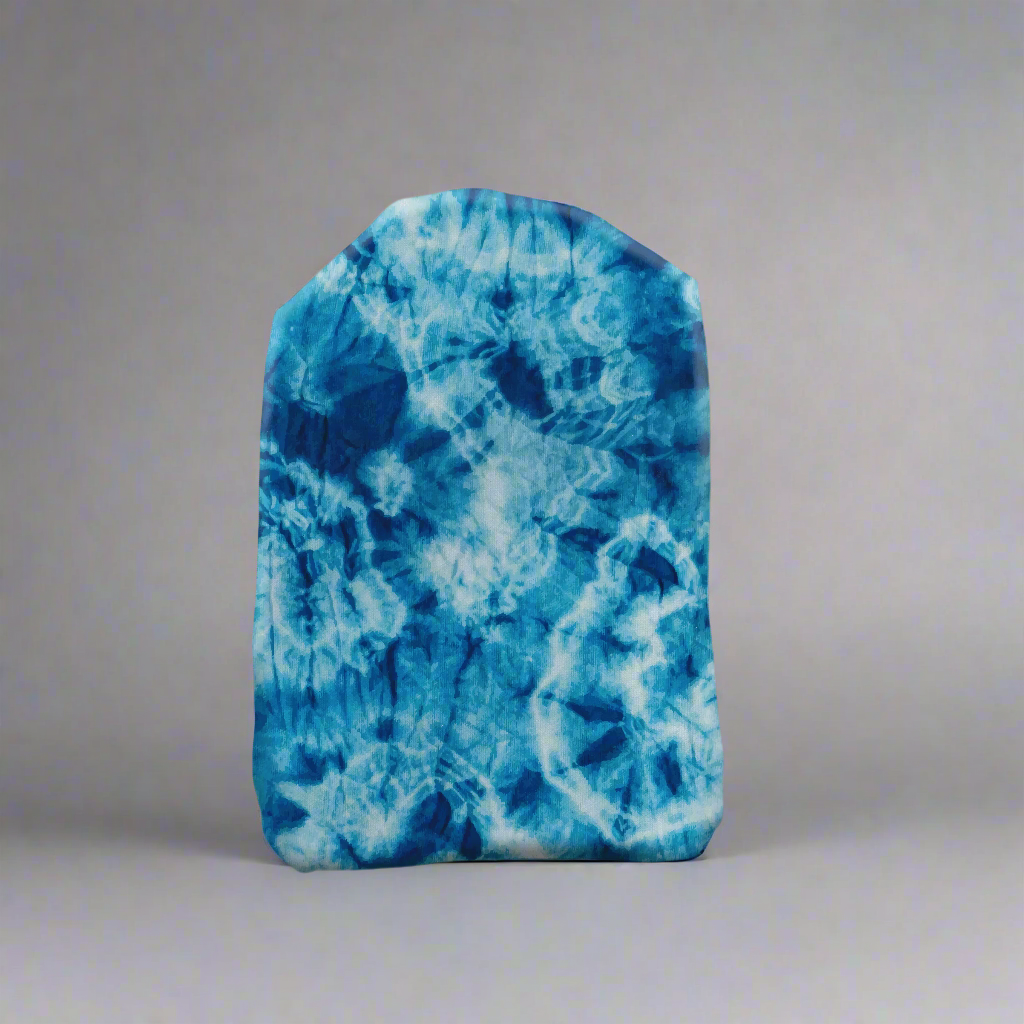 Blue Marble Tie-Dye Stoma Bag Cover