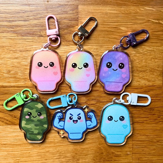 Meet the Stoma Buddy Keyrings – Cute Companions for Every Personality