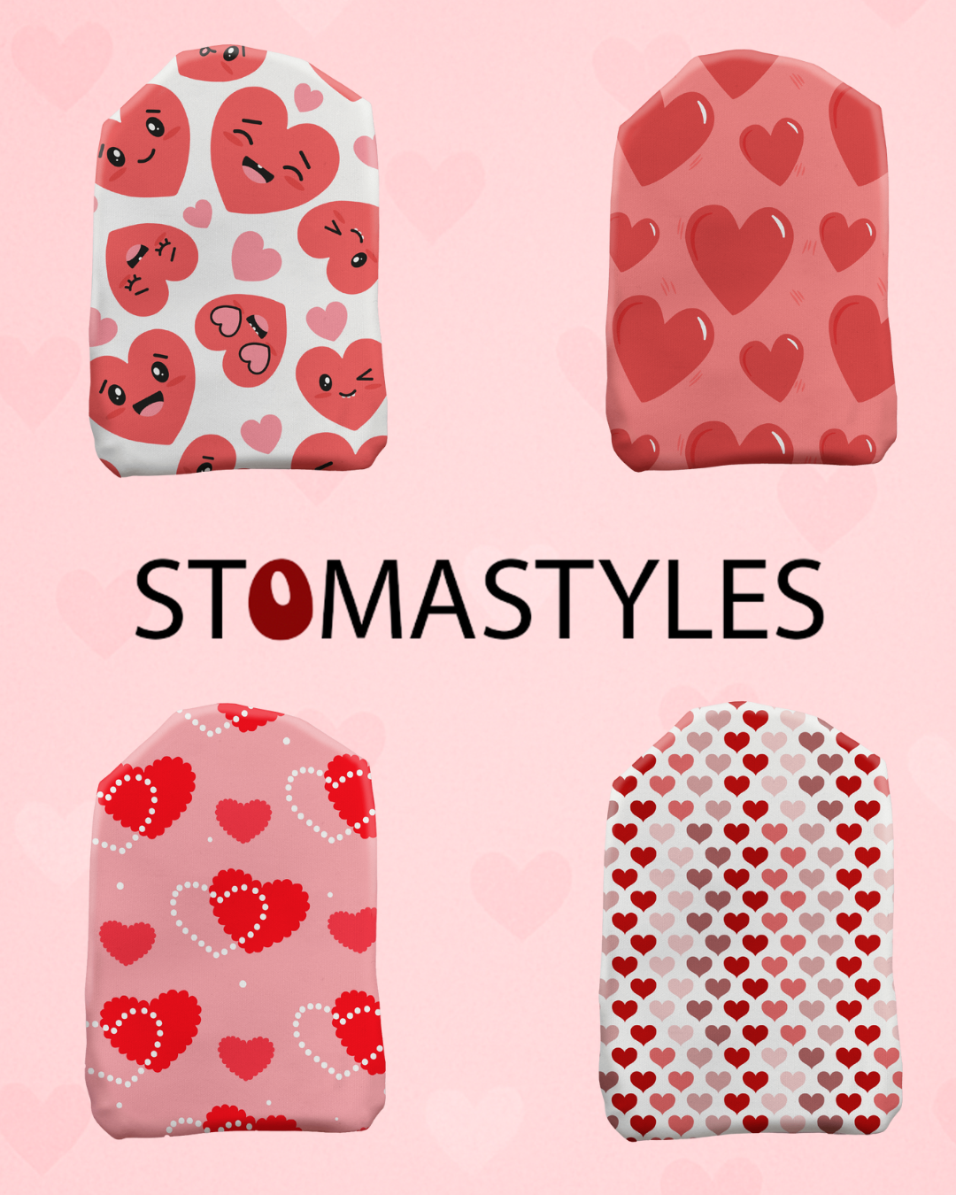 Wear Your Heart with Pride: Explore Our Heart-Themed Stoma Bag Covers