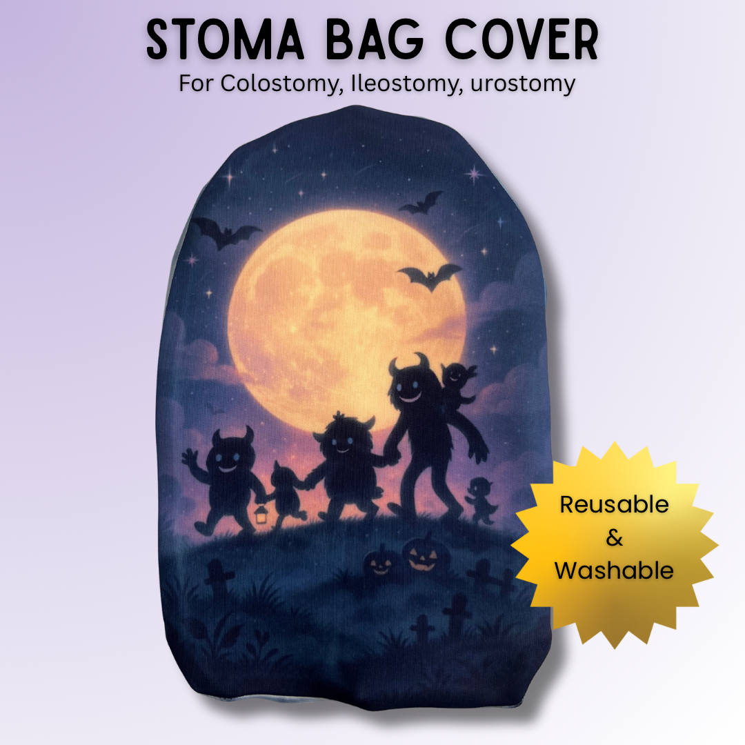 Moonlight Monsters Stoma Bag Cover