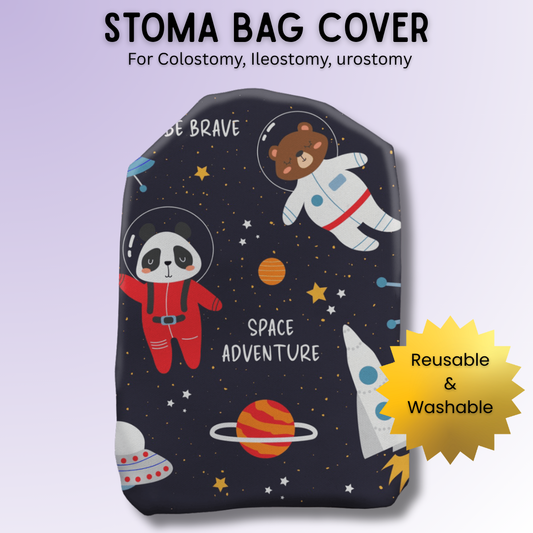 Space Adventure Stoma Bag Cover