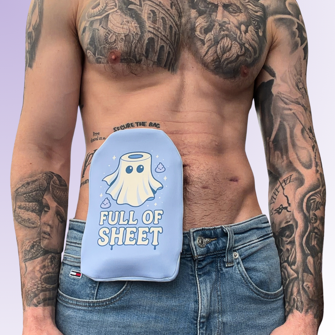 Housse de poche pour stomie « Full of Sheet »