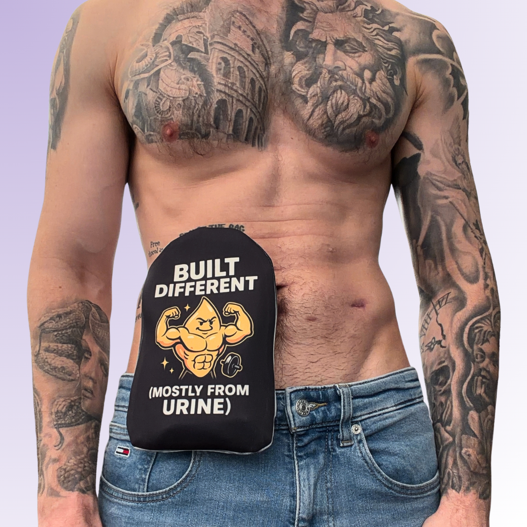 Built Different (Mostly From Urine) Stoma Bag Cover