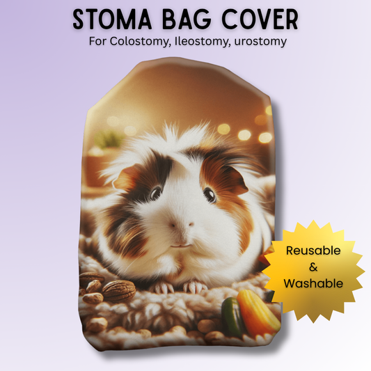Greedy Gavin The Guinea Pig Stoma Bag Cover