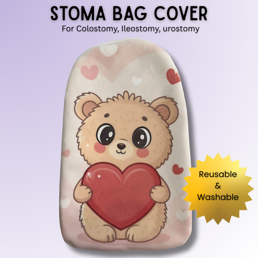 Mr Bear Stoma Bag Cover