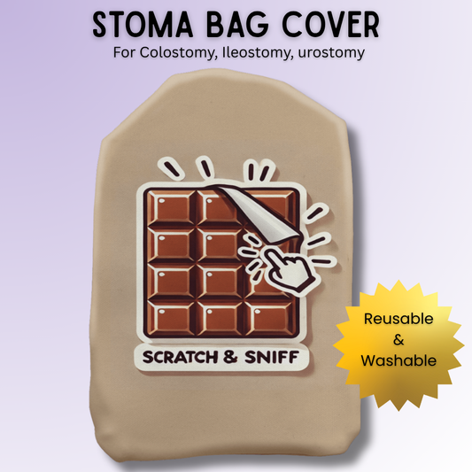 Scratch & Sniff Stoma Bag Cover
