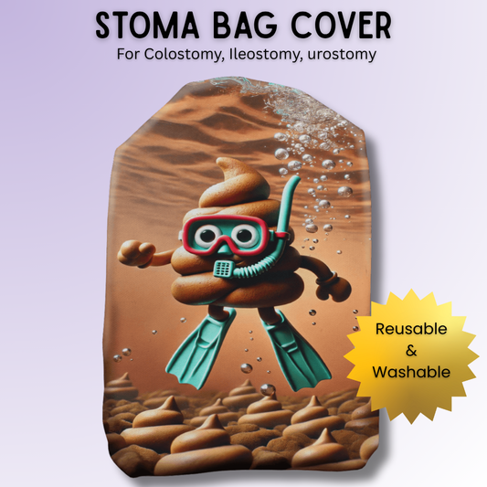 Scuba Poop Stoma Bag Cover