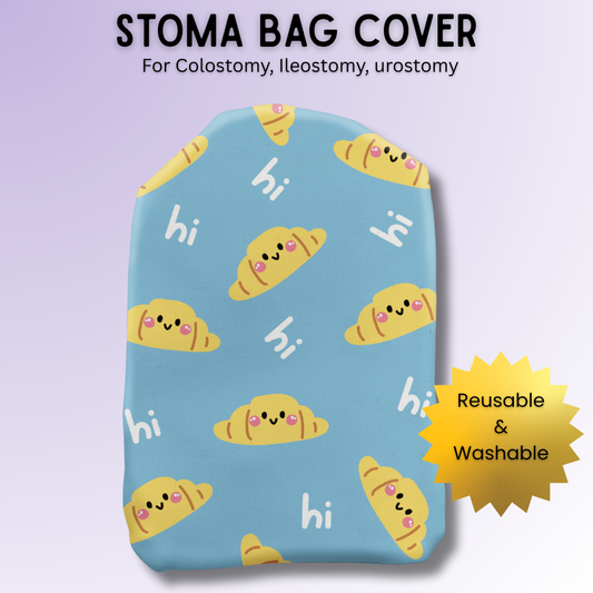 Croissant Buddies Stoma Bag Covers