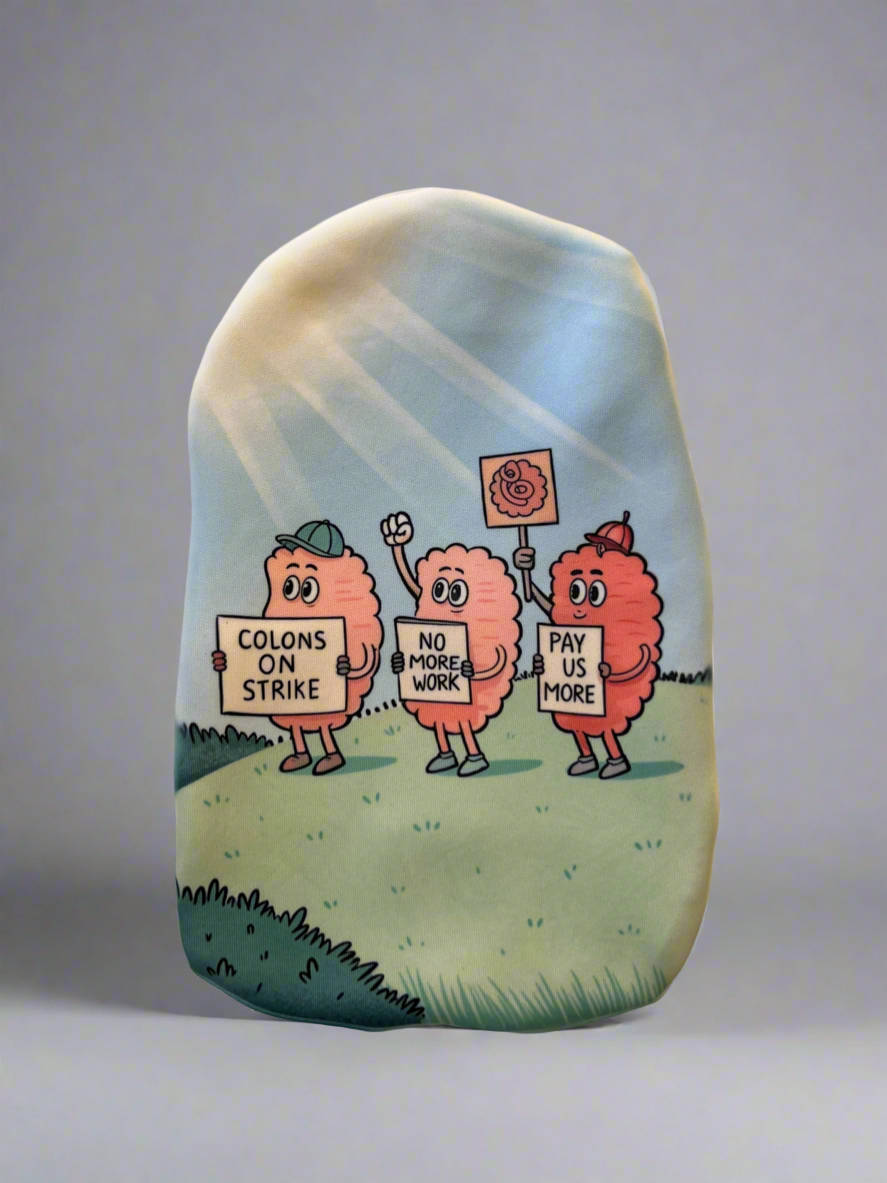 Colons On Strike Stoma Bag Cover