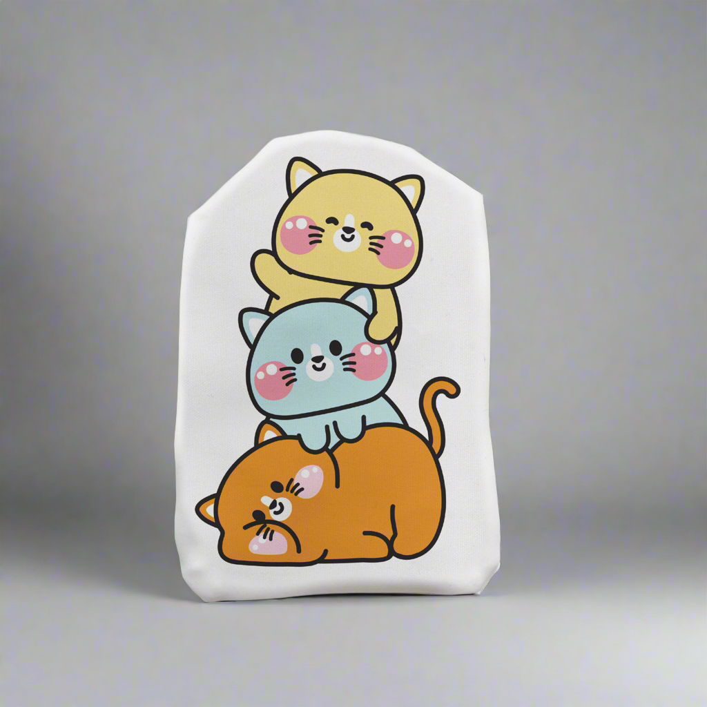 Cute Cat Friends Stoma Bag Cover