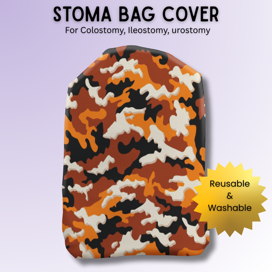 Sierra Camouflage Stoma Bag Cover