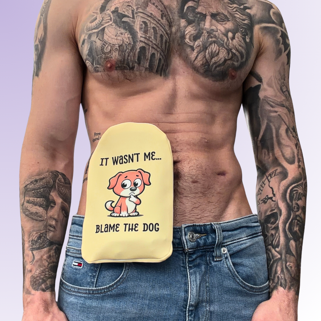 Pochette pour stomie "Blame The Dog"