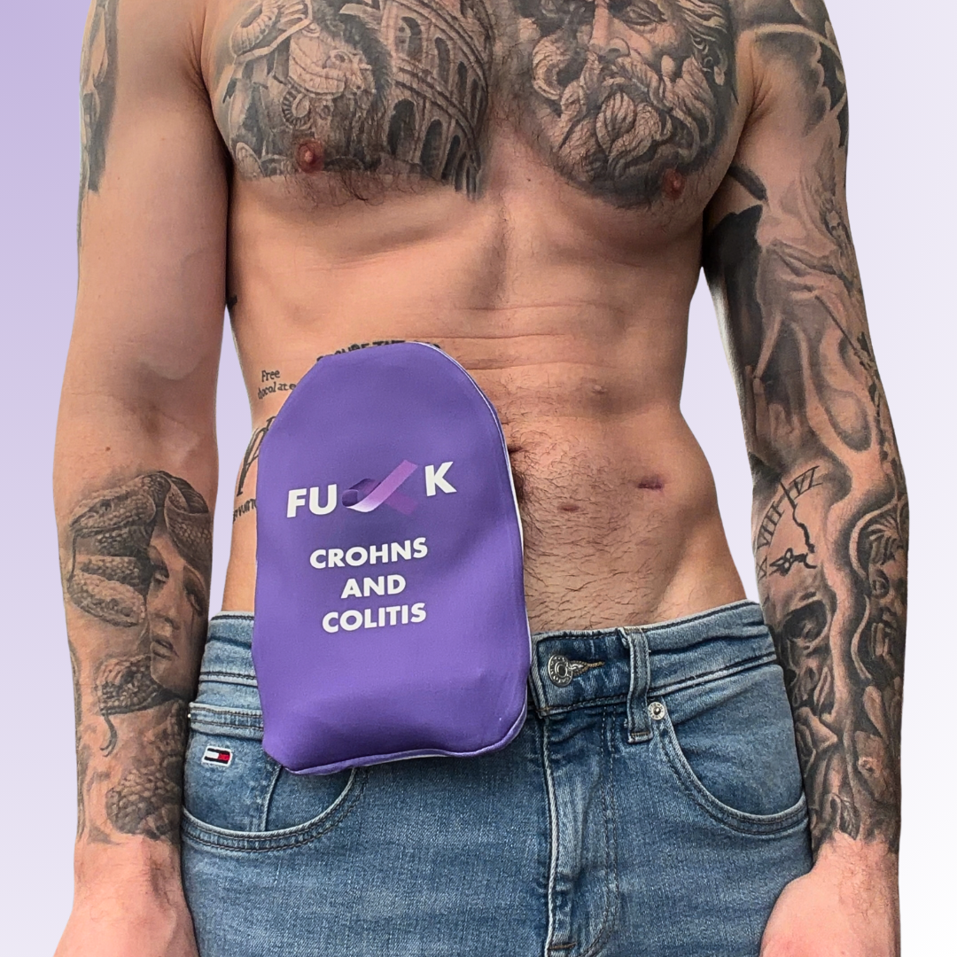Nique la maladie de Crohn et la colite – Housse de stomie
