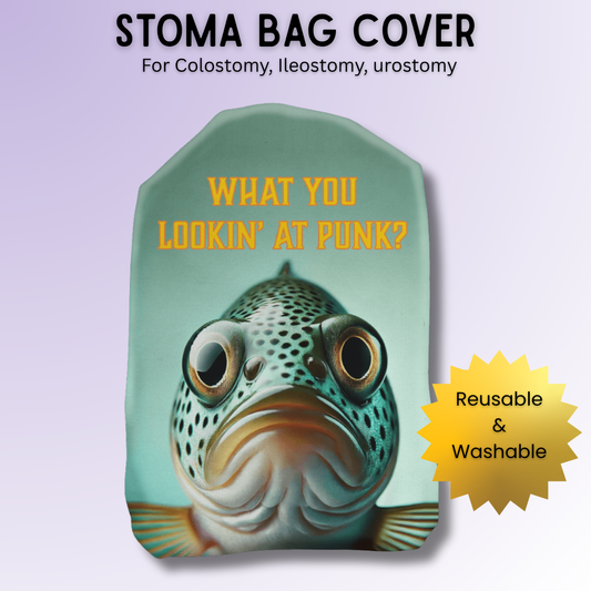Ugly Fish Stoma Bag Cover