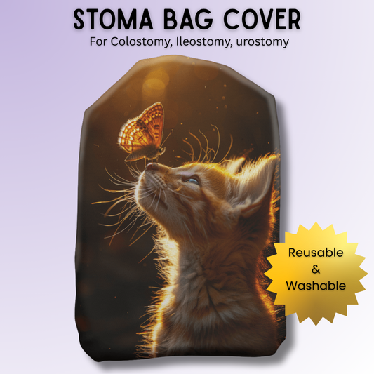 Whispy Kisses Stoma Bag Cover