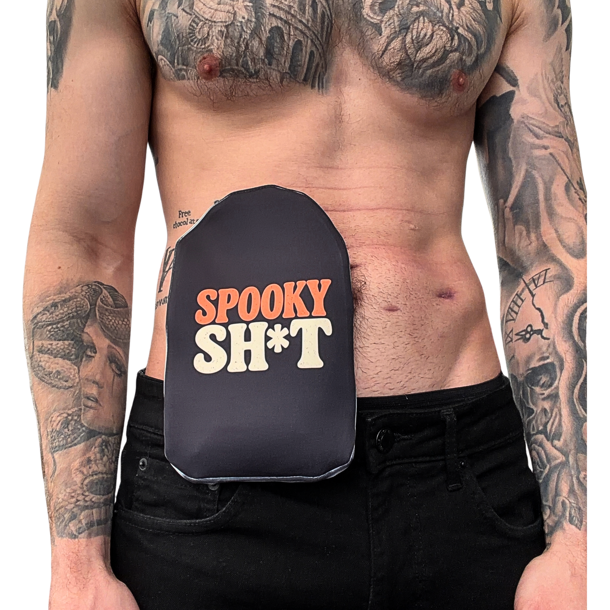 Spooky Sh*t Halloween Stoma Bag Cover