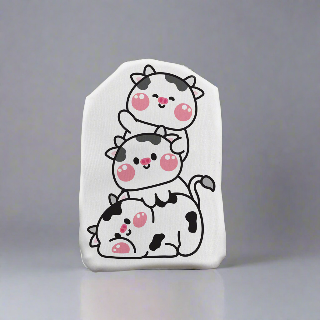 Cute Cow Friends Stoma Bag Cover