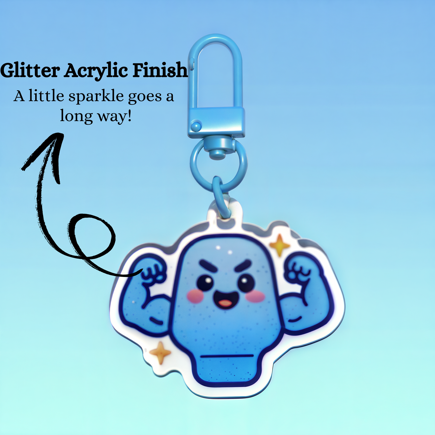 Grit – The Strong One | Stoma Buddy Keyring