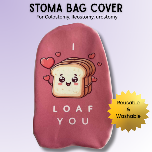 I Loaf You Stoma Bag Cover