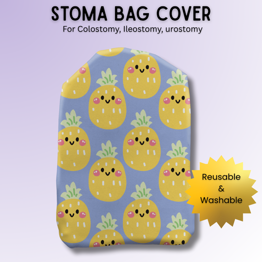 Pineapple Buddies Stoma Bag Cover