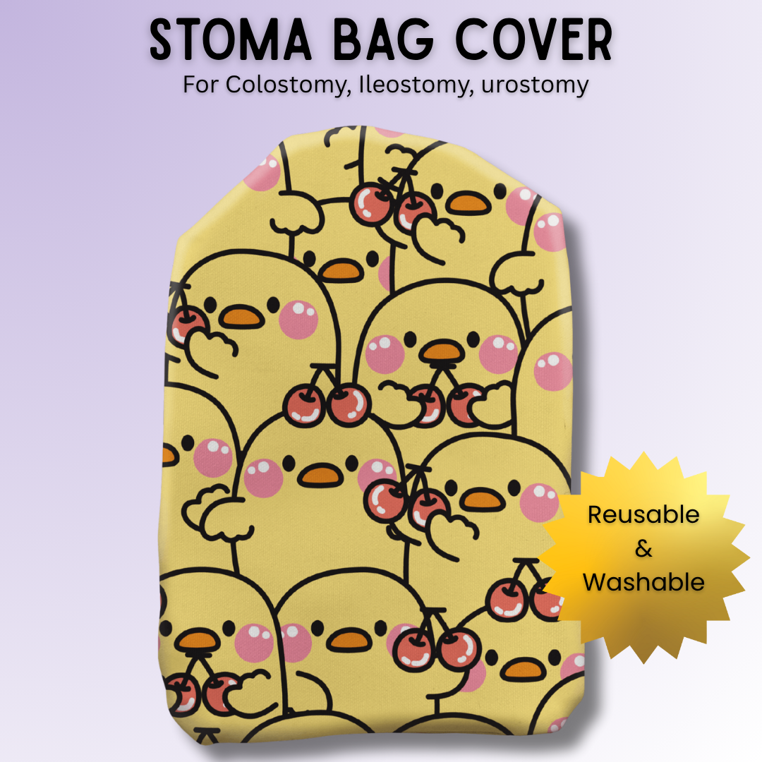 Cherry Ducklings Stoma Bag Cover