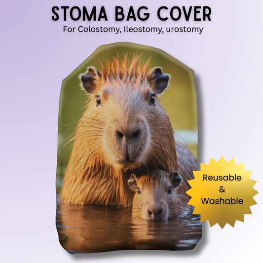 Fuzzy Stalkers Stoma Bag Cover