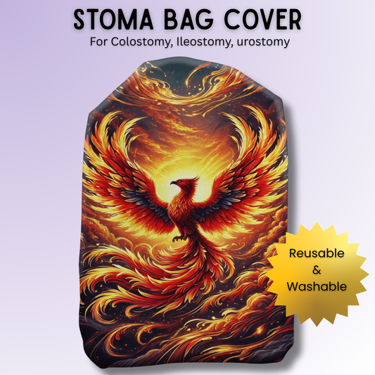 Phoenix Rise Stoma Bag Cover