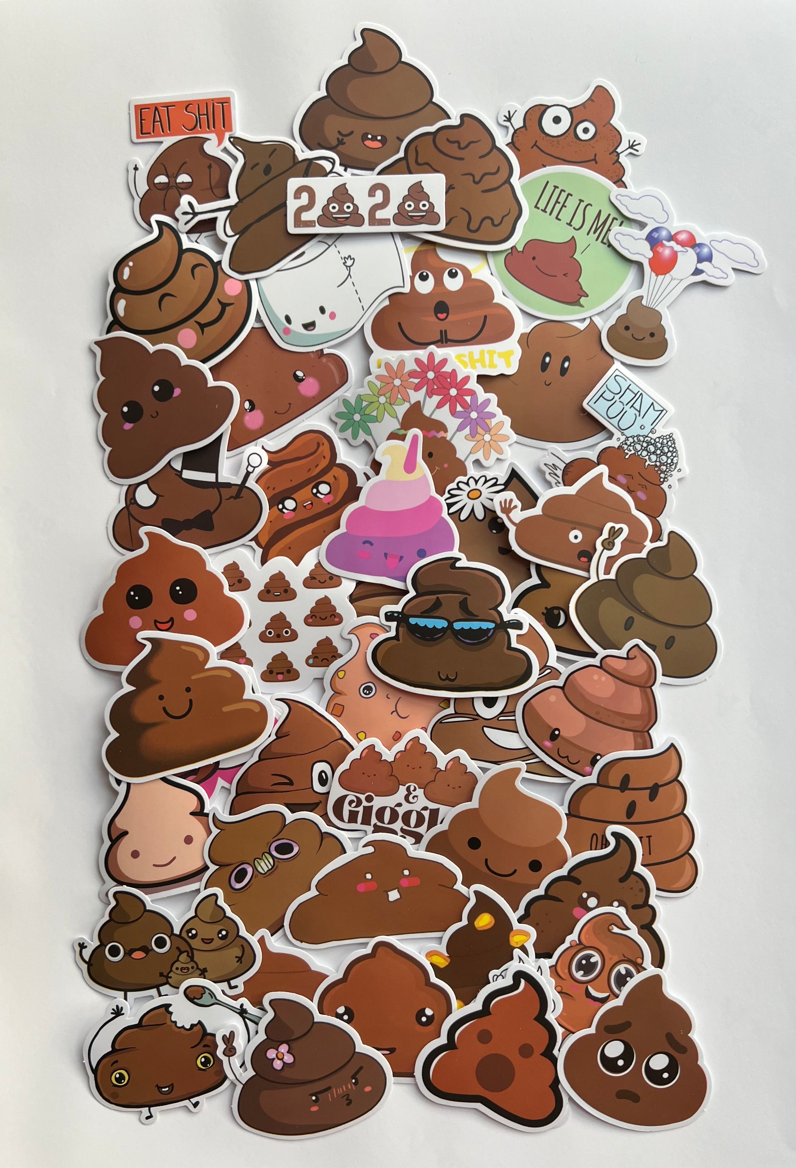 Puke Iphone Sticker Funny Poop Stickers – Stoma Styles