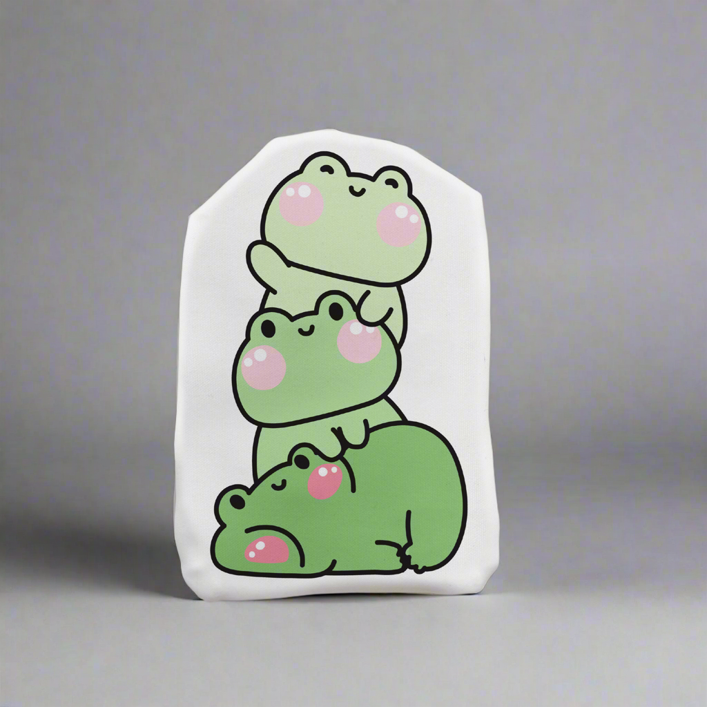 Cute Frog Friends Stoma Bag Cover
