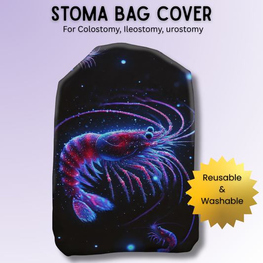 Bioluminescent Lobster Stoma Bag Cover