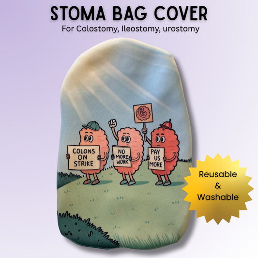 Colons On Strike Stoma Bag Cover