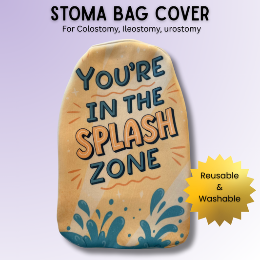 Splash Zone: Pee Edition Stoma Bag Cover